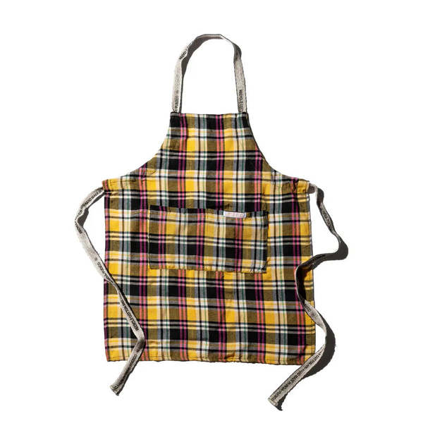 Puebco Recycle Cotton Check Apron