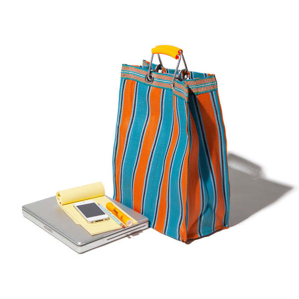 Puebco Recycled Plastic Stripe Rectangle D15 Bag