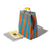 Puebco Recycled Plastic Stripe Rectangle D15 Bag - Thumbnail 1