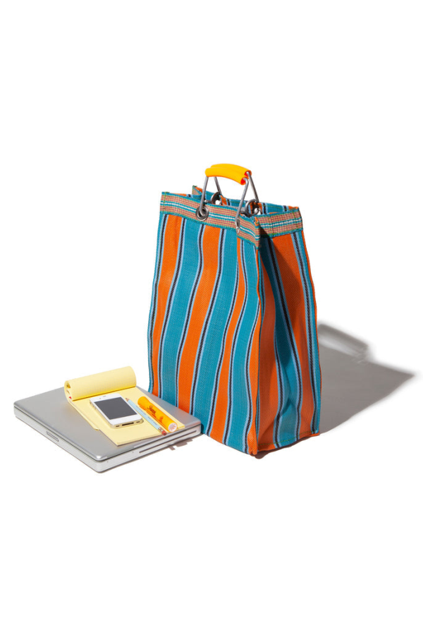 Puebco Recycled Plastic Stripe Rectangle D15 Bag