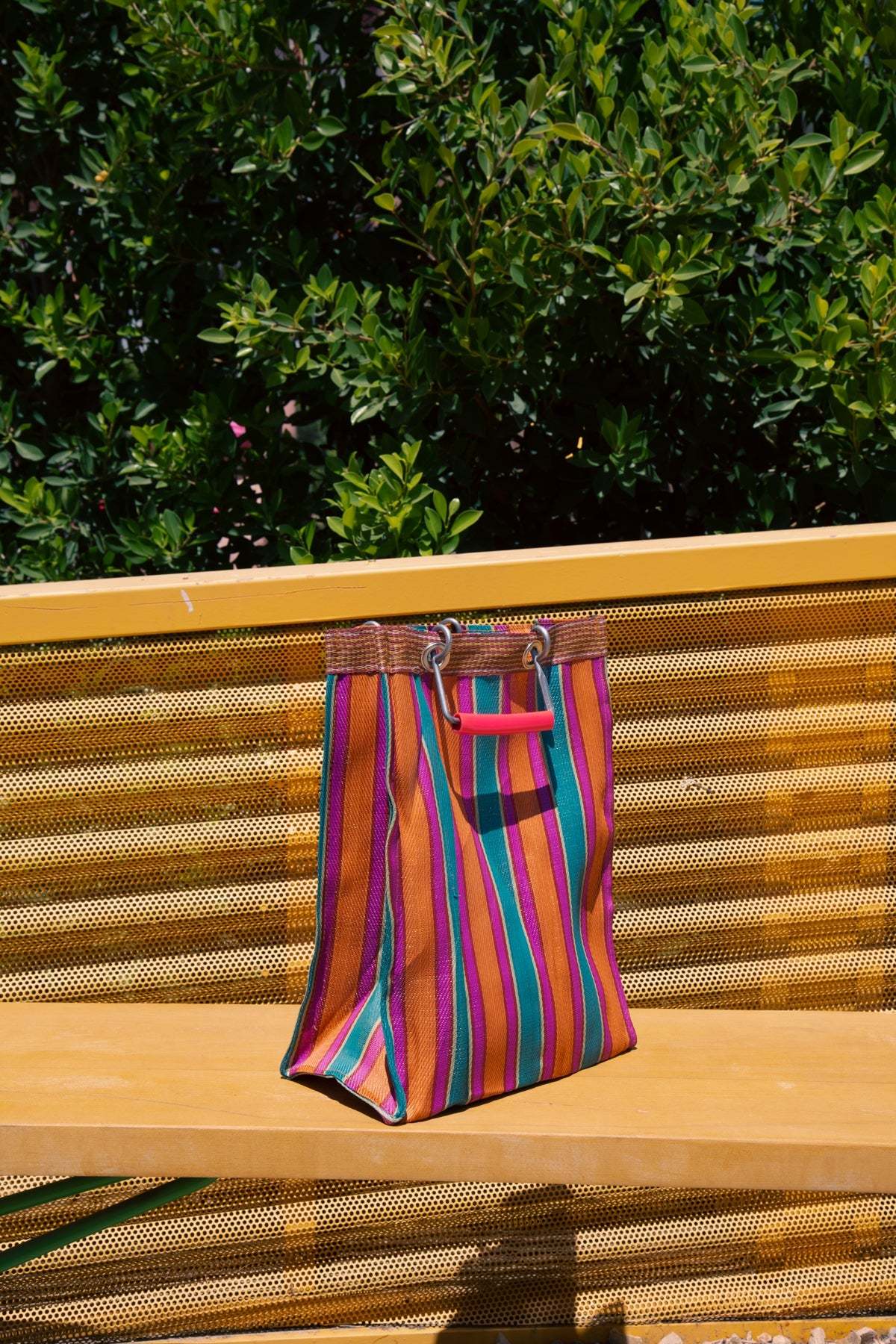 Puebco Recycled Plastic Stripe Rectangle D15 Bag - Image 2 of 15