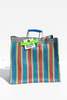 Puebco Recycled Plastic Stripe Bag - Square - Thumbnail 2