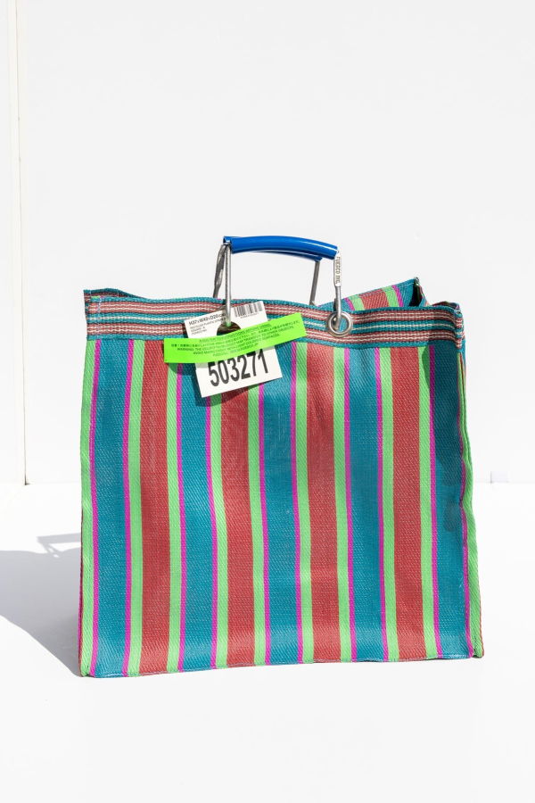 Puebco Recycled Plastic Stripe Bag - Square
