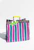 Puebco Recycled Plastic Stripe Bag - Square - Thumbnail 3