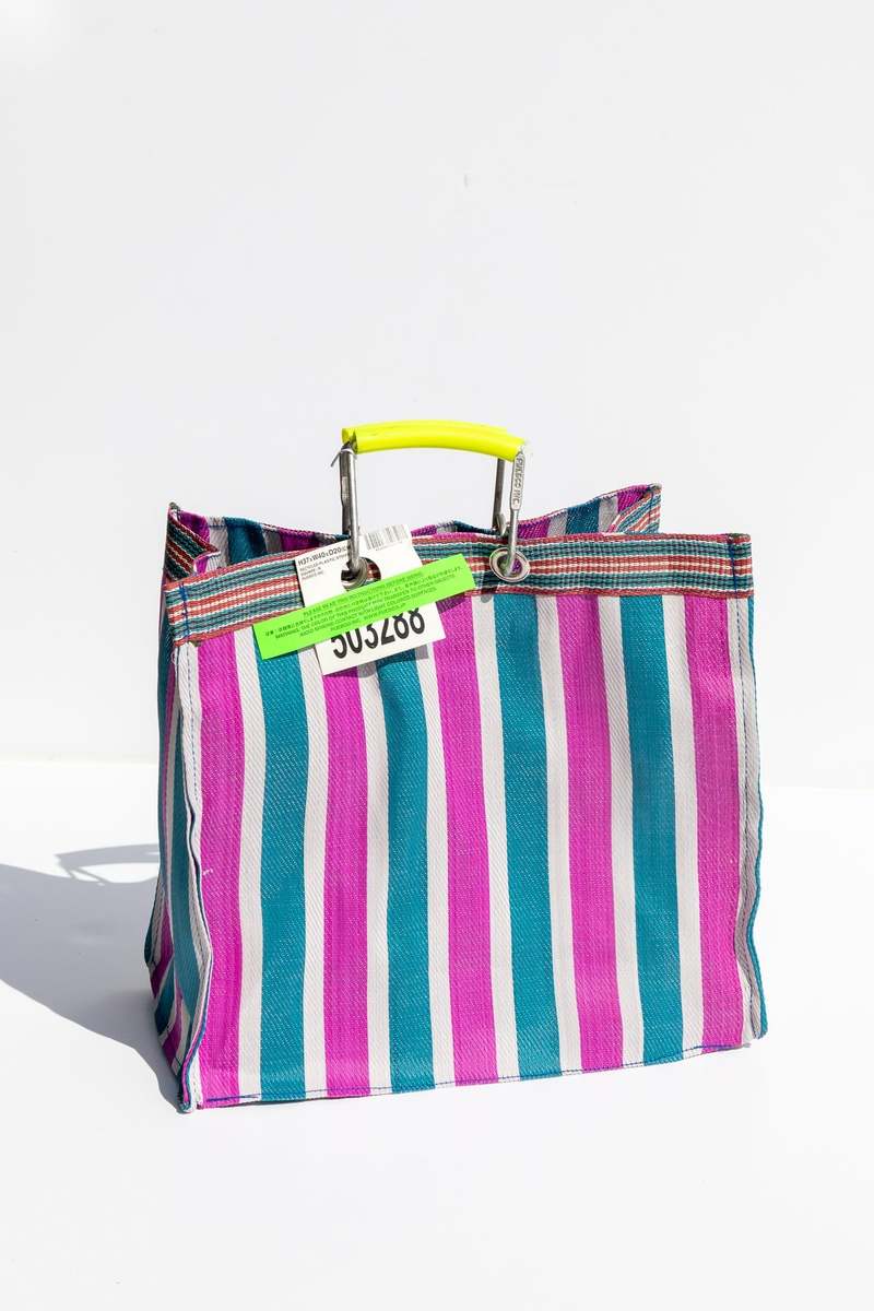 Puebco Recycled Plastic Stripe Bag - Square