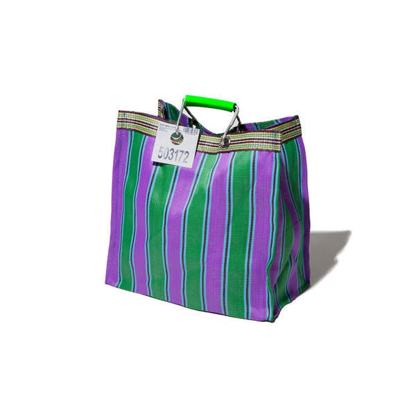Puebco Recycled Plastic Stripe Bag - Square