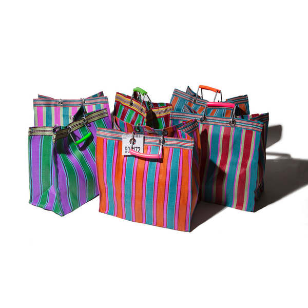 Puebco Recycled Plastic Stripe Bag - Square