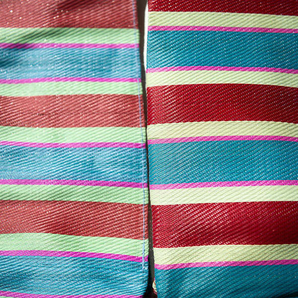 Puebco Recycled Plastic Stripe Bag - Square