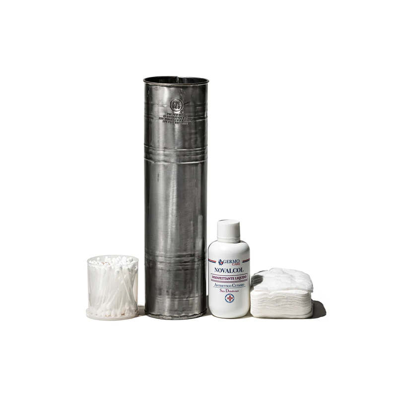 Puebco Recycled Steel Trashcan