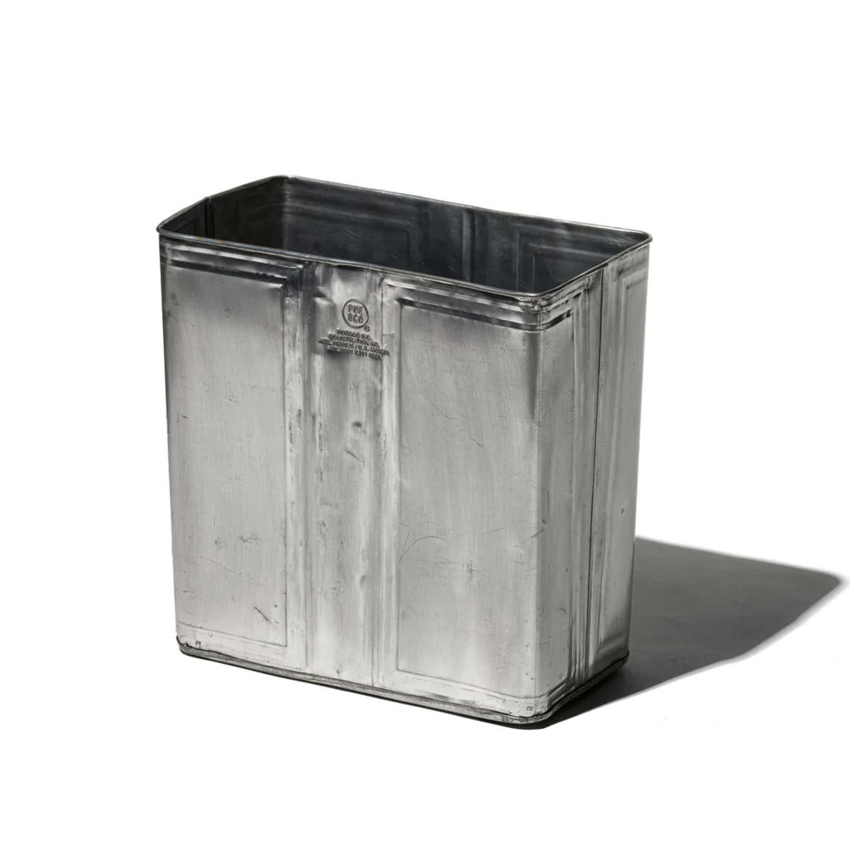 Puebco Recycled Steel Trashcan - Image 5 of 14