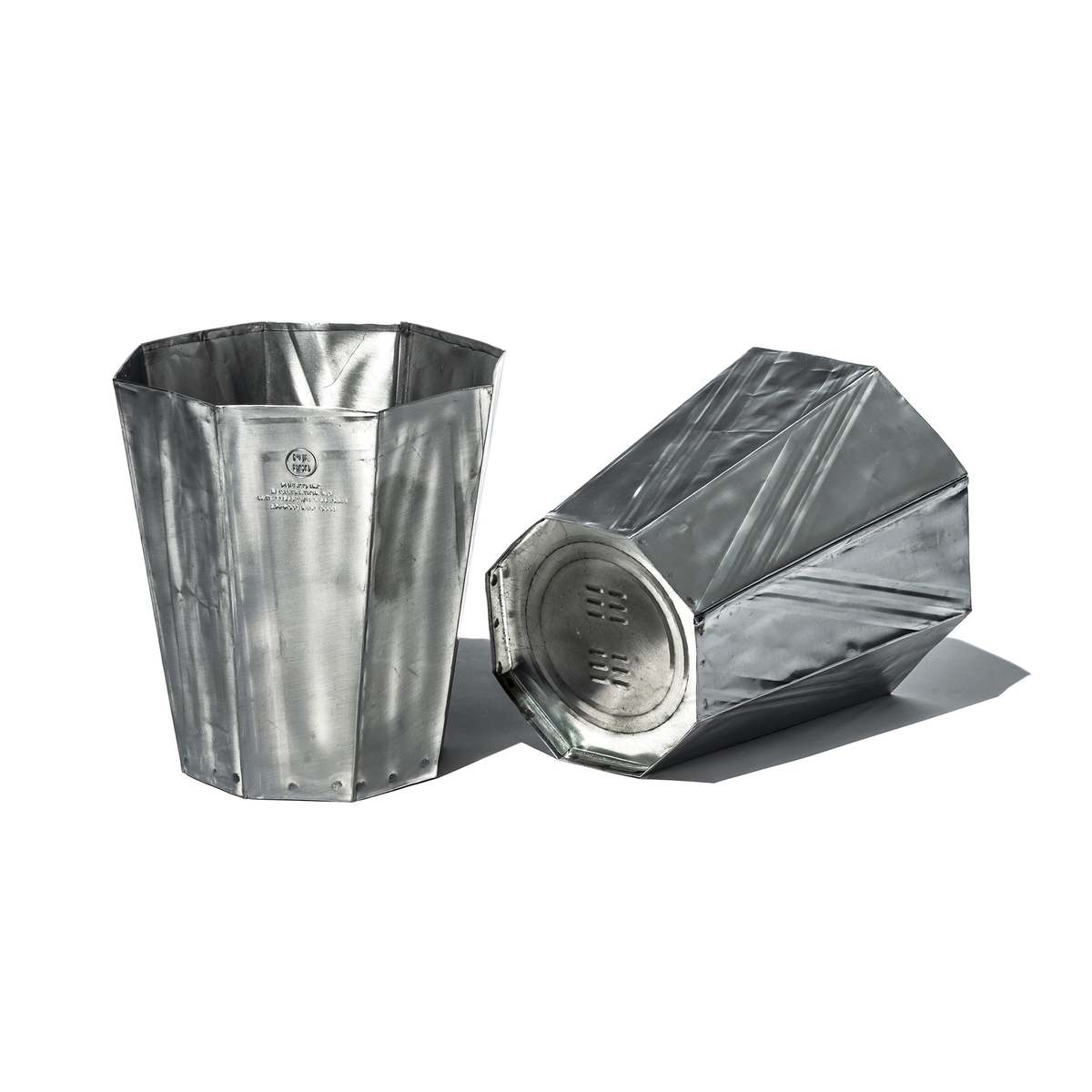 Puebco Recycled Steel Trashcan - Image 11 of 14