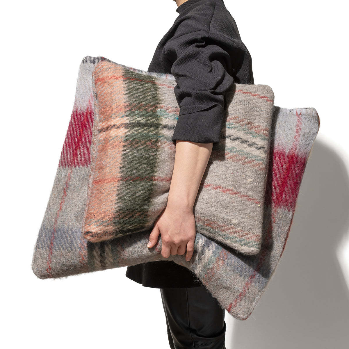 Puebco Recycled Wool Mix Cushion Cover 60 x 60 - Image 2 of 7