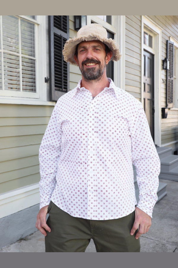 Passion Lilie Rohit Organic Cotton Button Down Shirt