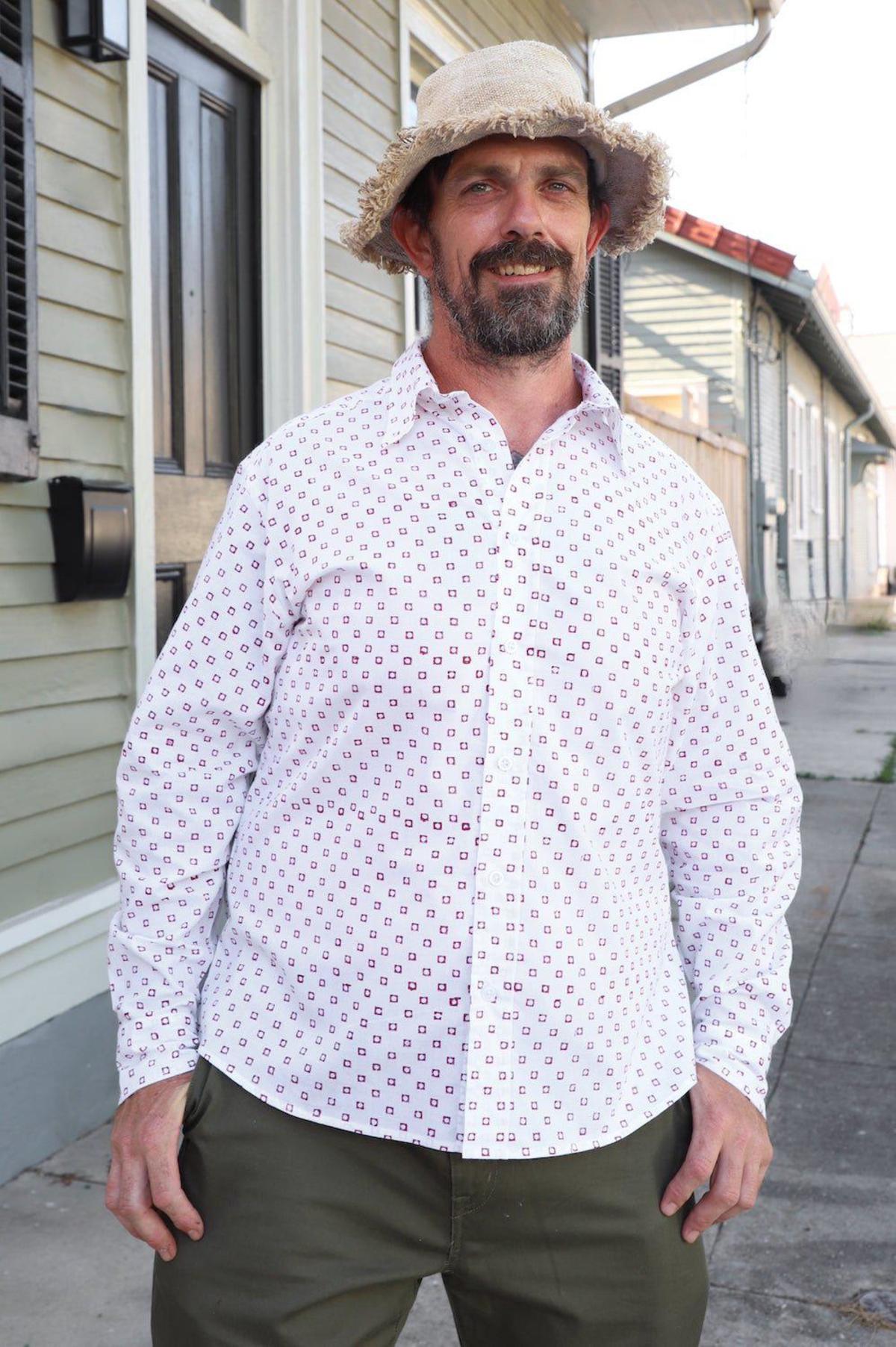 Passion Lilie Rohit Organic Cotton Button Down Shirt - Image 6 of 6