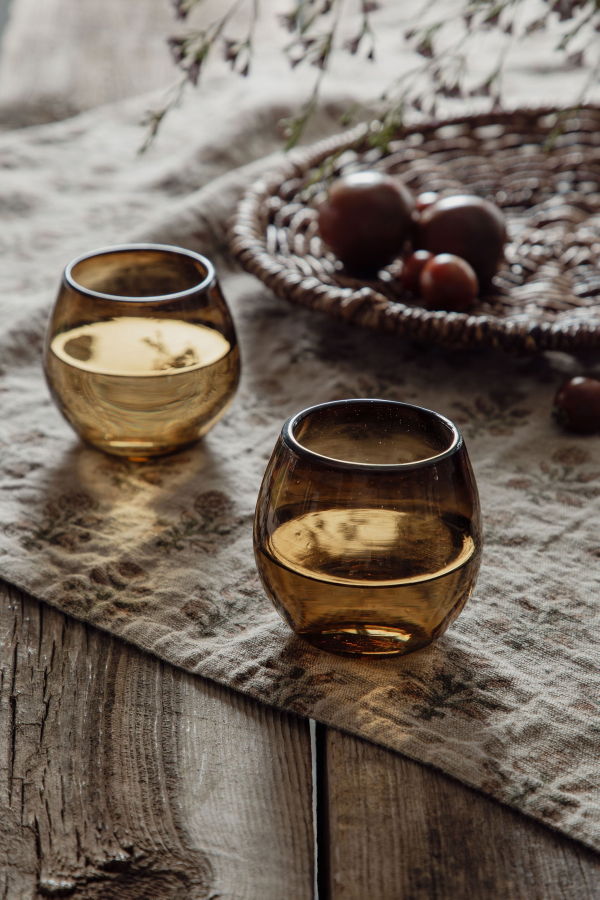 Villa Lua Home Ronde Blown Glass Set of 2