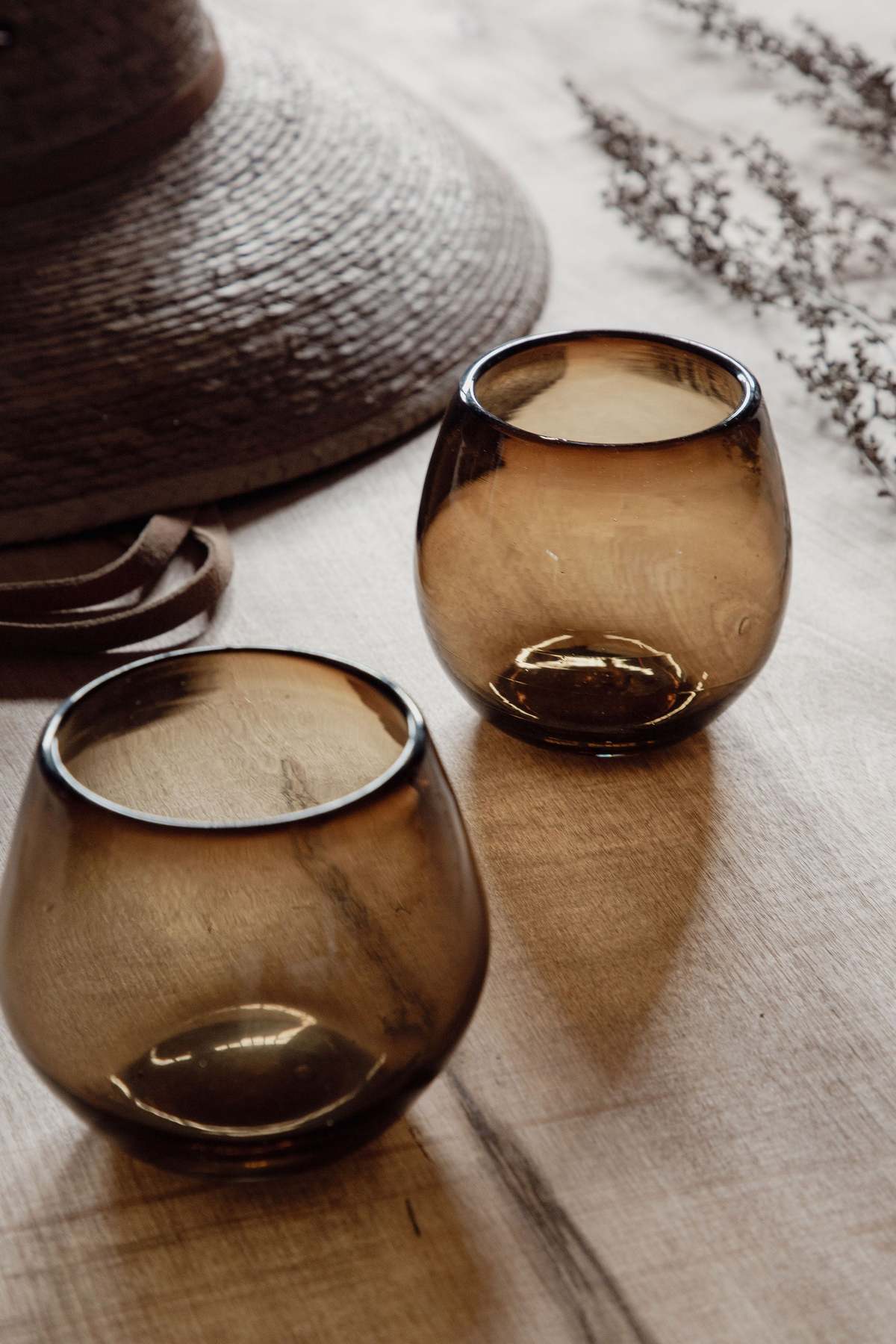 Villa Lua Home Ronde Blown Glass Set of 2 - Image 6 of 6