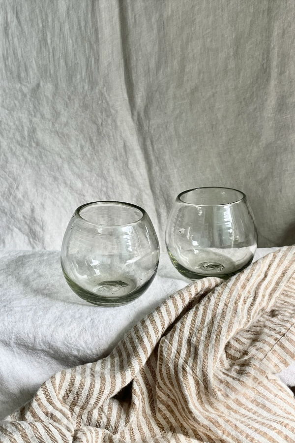 Villa Lua Home Ronde Blown Glass Set of 2