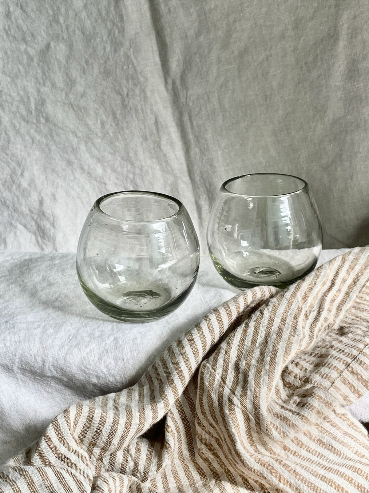 Villa Lua Home Ronde Blown Glass Set of 2 - Image 2 of 4