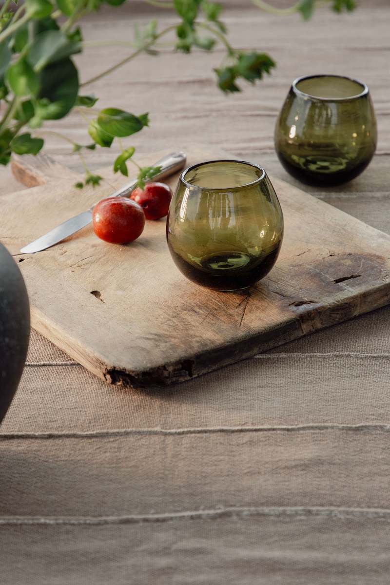 Villa Lua Home Ronde Blown Glass Set of 2