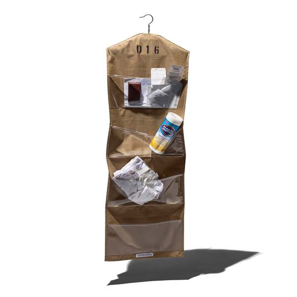 Puebco Rubberized Fabric Hanging Organizer Accessory