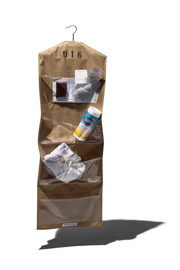 Puebco Rubberized Fabric Hanging Organizer Accessory