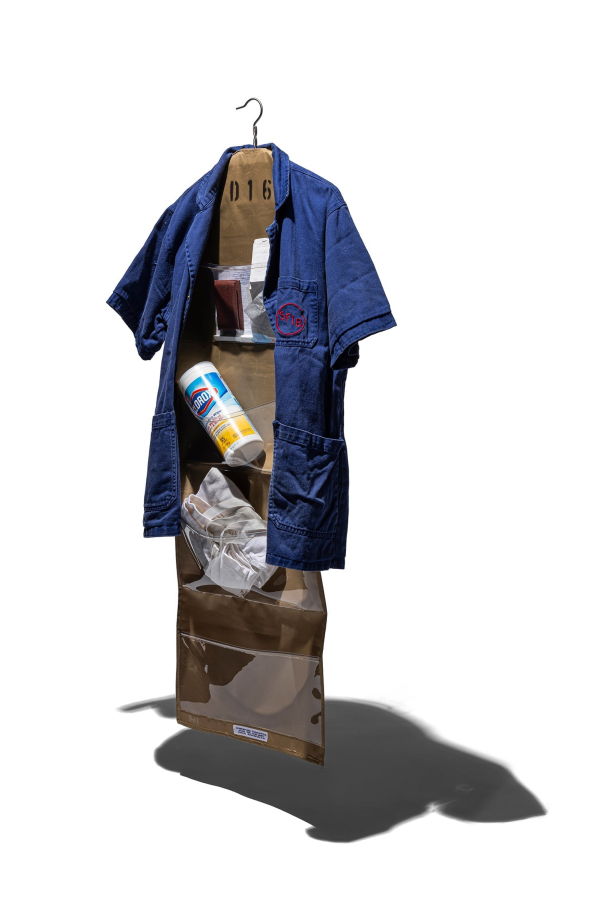 Puebco Rubberized Fabric Hanging Organizer Accessory