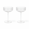 Casa Amarosa S/2 Audrey Cocktail Coupe Glasses - Thumbnail 1
