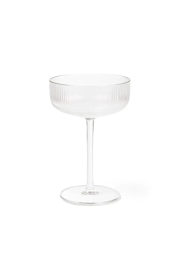 Casa Amarosa S/2 Audrey Cocktail Coupe Glasses