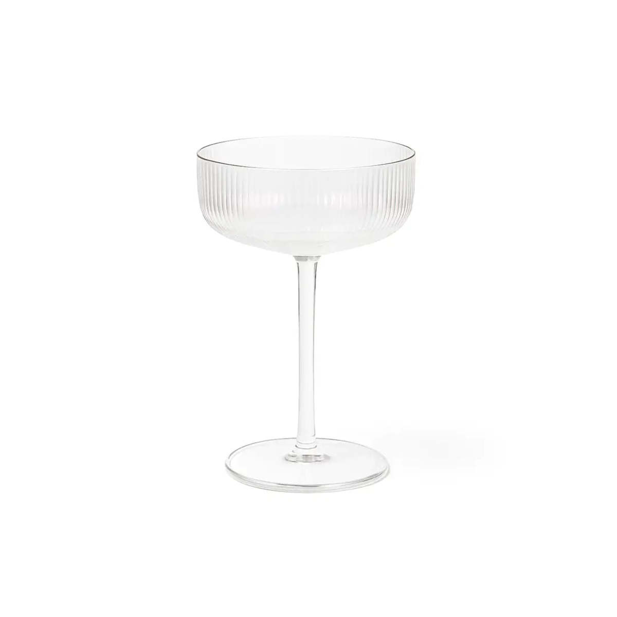 Casa Amarosa S/2 Audrey Cocktail Coupe Glasses - Image 2 of 4