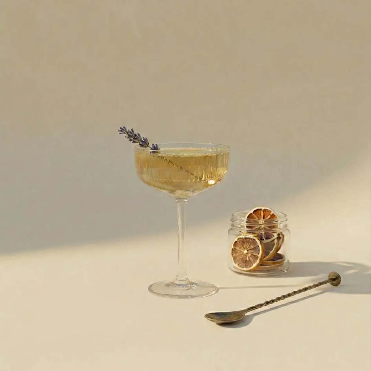 Casa Amarosa S/2 Audrey Cocktail Coupe Glasses - Image 3 of 4