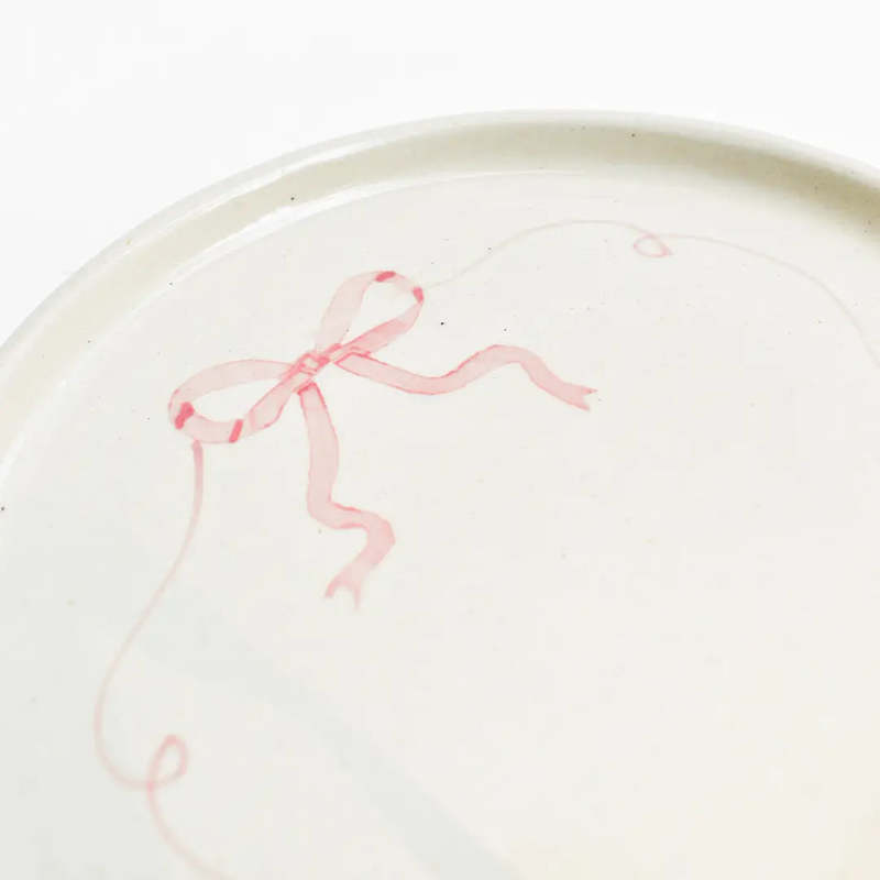 Casa Amarosa S/2 Ceramic Side Dessert Cake Plate