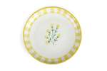 Casa Amarosa Set of 2 Ceramic Sunshine Spring Dessert Plate - Thumbnail 2