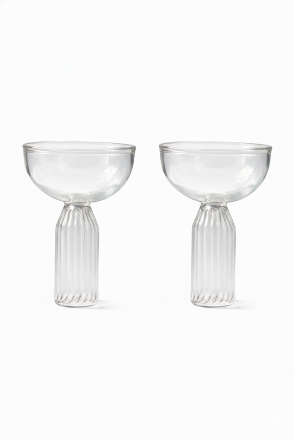Casa Amarosa S/2 Cocktail Glasses