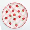 Casa Amarosa S/2 Strawberry Shortcake Dessert Plate - Thumbnail 2