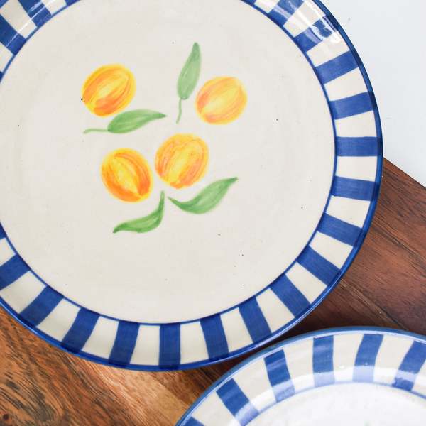 Casa Amarosa Clemente S/2 Dessert Plates