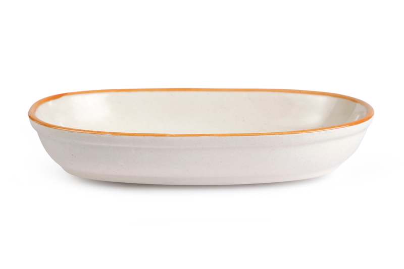Casa Amarosa S/2 Handmade Ceramic Serving Bowl