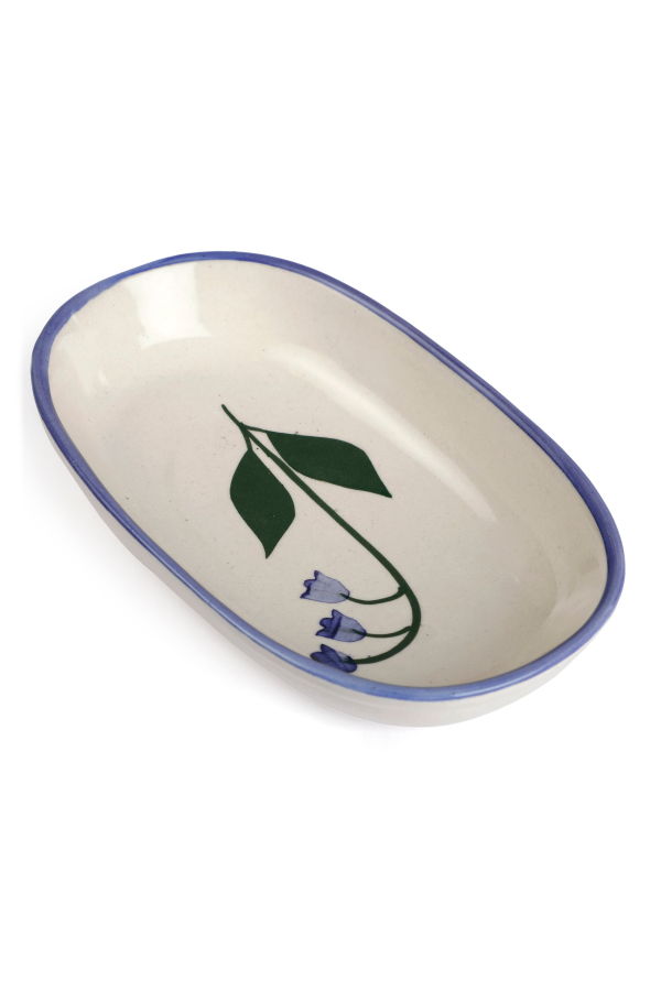 Casa Amarosa S/2 Handmade Ceramic Serving Bowl