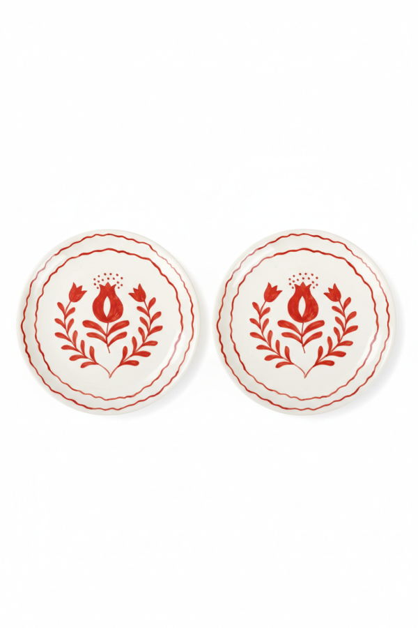 Casa Amarosa S/2 Anaar Snack Plate