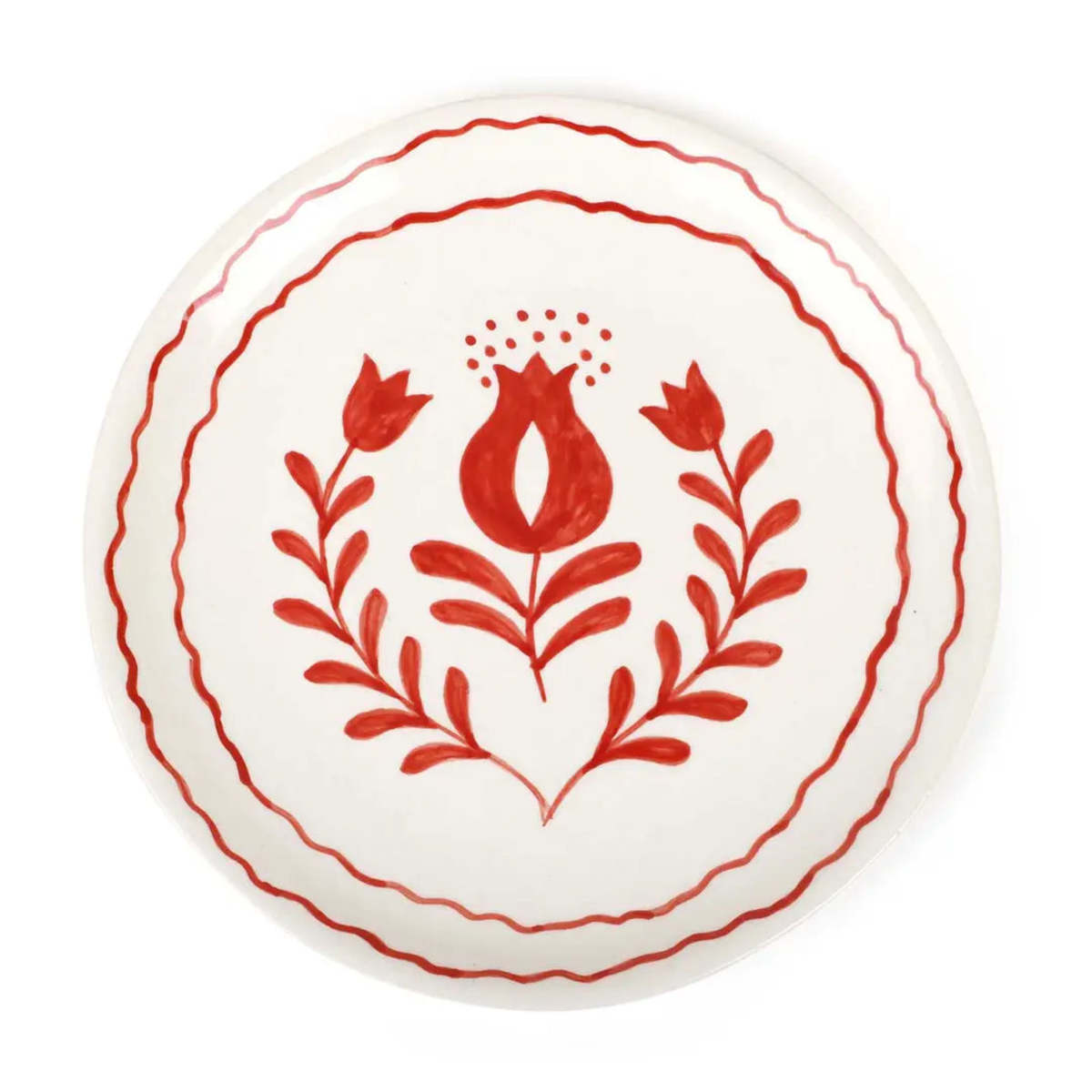 Casa Amarosa S/2 Anaar Snack Plate - Image 2 of 4