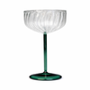 Casa Amarosa Set of 2 Swirl Cocktail Glass - Thumbnail 2