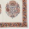Mela Artisans Saffra Hand Block Printed Cotton Placemats Set of 4 - Thumbnail 5