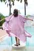 Pink Haley Sara Hand Dyed Kimono - Thumbnail 2