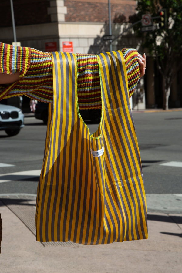 Puebco School Tie Fabric Bag