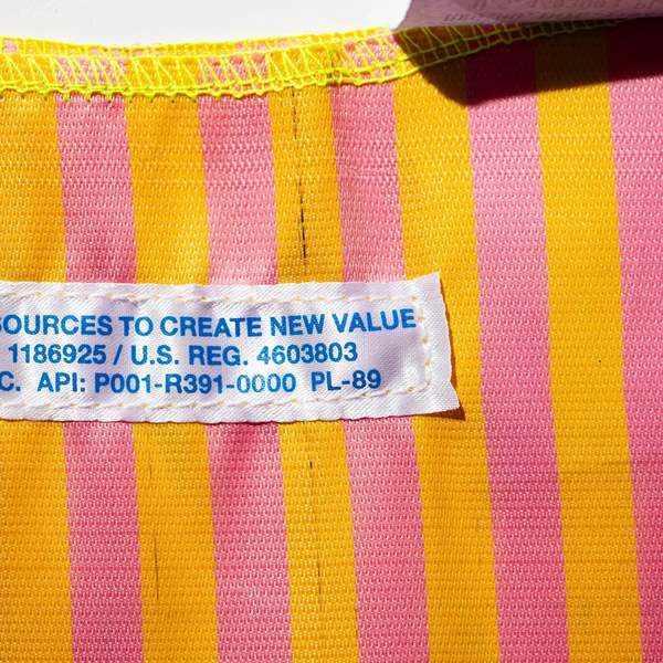 Puebco School Tie Fabric Bag