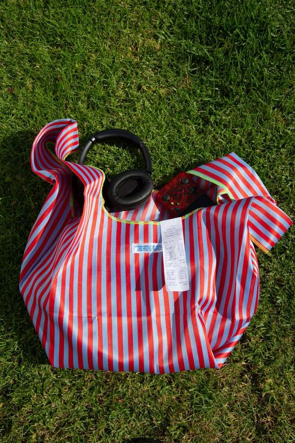 Puebco School Tie Fabric Bag