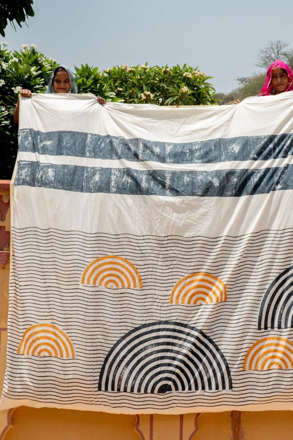 CQC LA Spiral Sunset Duvet