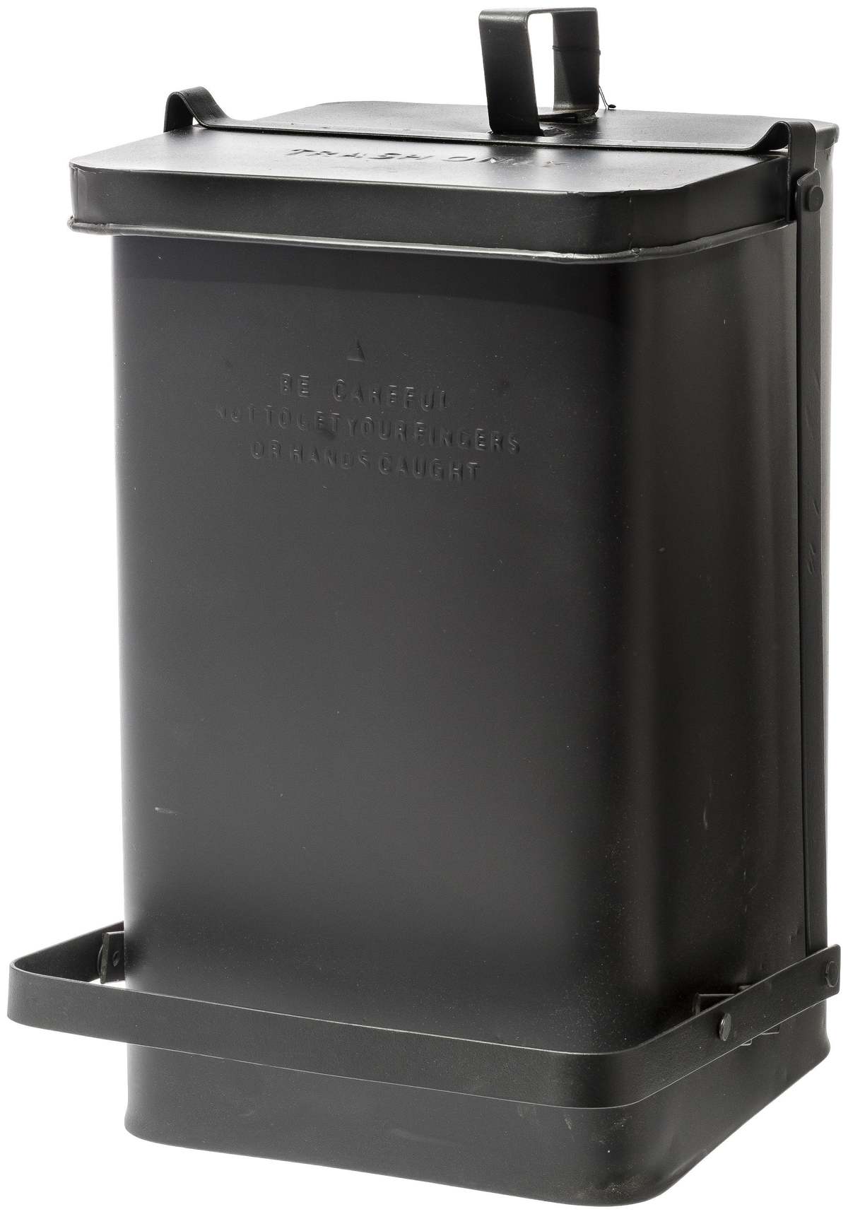 Puebco Step Trash Can - Black - Image 1 of 2