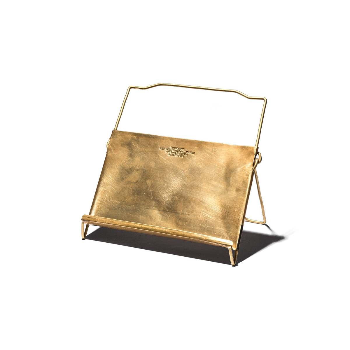 Puebco Tablet Stand - Brass - Image 1 of 5