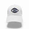 C. GRASSI The Energy Project Evil Eye Hand-Beaded Natural Crystals Cap - Thumbnail 1