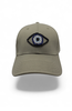 C. GRASSI The Energy Project Evil Eye Hand-Beaded Natural Crystals Cap - Thumbnail 12